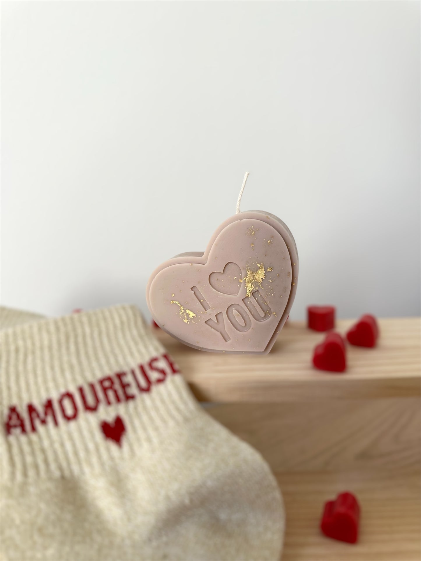 Bougie MESSAGE D’AMOUR